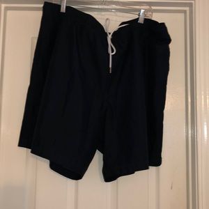 Lands End navy swim suit